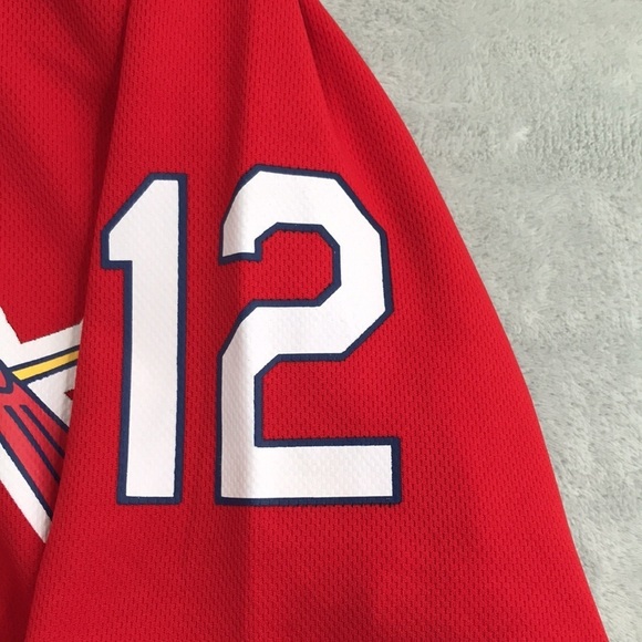 ST. LOUIS CARDINALS Jersey shirt red XL COCA COLA Schnucks PROMO - Picture 3 of 9